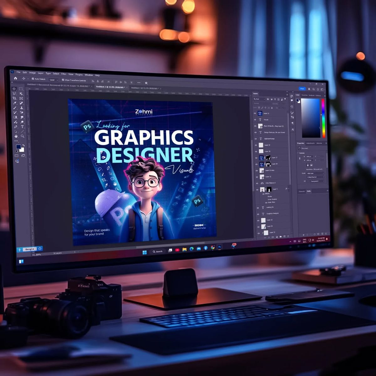 Graphic Design service by Shreem AI