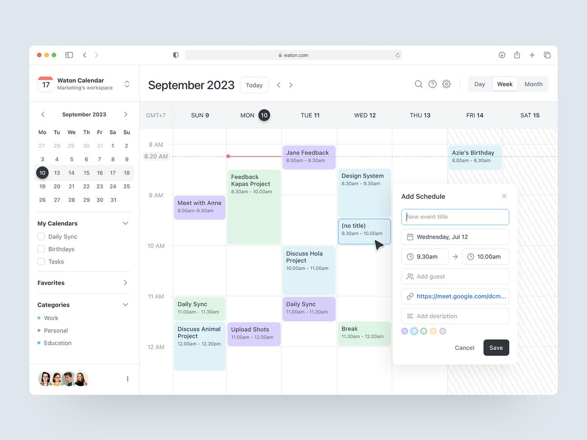 Smart Calendar & Scheduling System